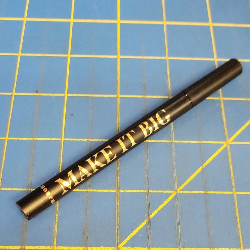 Morphe Make It Big Bold Black Brush Tip 0.55ml Eyeliner Pen New